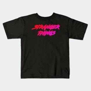 Stranger Things - Retro Neon Kids T-Shirt